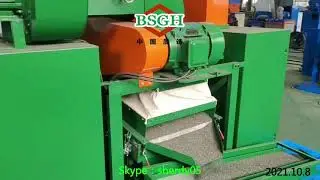 Scrap Metal Recycling Mini Copper Granulator Machine(100KG/H) Separate Copper Plastic With Low Price