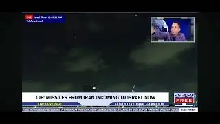 STEVE'S REACTION TO INCOMING MISSILES LIVE ON AIR!! (Crazy Interceptions)