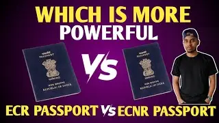 ECR Passport vs ECNR Passport in Hindi | ECR Passport l ECNR Passport l