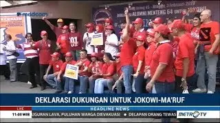 Alumni Kolese Kanisius Jakarta Deklarasi Dukung Jokowi-Ma'ruf