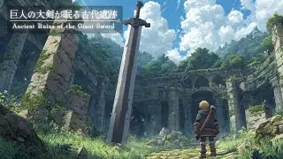 【幻想ケルト音楽/Celtic Music】巨人の大剣が眠る古代遺跡【作業用BGM・勉強用・リラックス・睡眠用BGM】