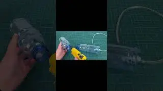 Homemade Plasma Gun?! | ASMR Build with Bottles & Fire #Shorts