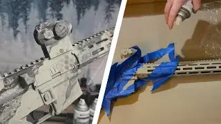 How to paint your rifle and optic