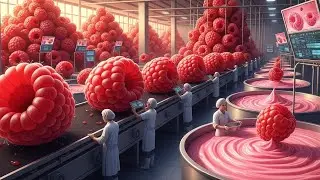 Inside a Freeze-Dry Factory Turning Soft Raspberries into Crunchy Snacks