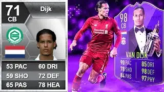 ВИРДЖИЛ ВАН ДЕЙК ЭВОЛЮЦИЯ В FIFA | FIFA 13 - FIFA 19 | ИЗ ГРОНИНГЕНА В ЛИВЕРПУЛЬ