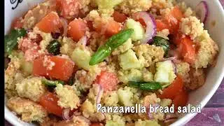 Panzanella: ricetta tradizionale toscana per riutilizzare il pane avanzato