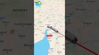 Chennai To Gujarat Navjeevan SF Express#shorts #trip#journey#maps#train #vandebharatexpress#chennai