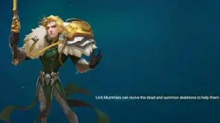 Art of Conquest Lich Gameplay - Dungeon Raiding