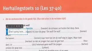Herhalingstoets 10
