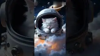 A cat in the space || Wait for the Vilen entry || #cattales  #catinspace
