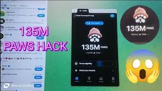 135M Paws 🐾🐾 | Hack Telegram Bot: ১২৩ মিলিয়ন PAWS হ্যাক