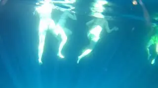 Exploring the caves of Crystal Lagoon in Malta