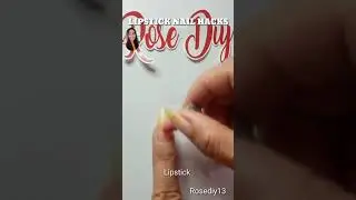 Lipstick Nail Hacks 2021 #shorts