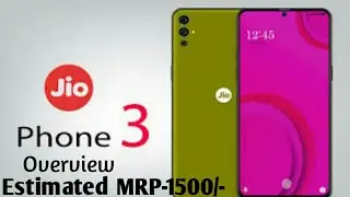 JIO phone 3 specs , overview and much more