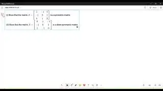 Ex 3.3 q7 Class 12 | What is Symmetric Matrix and Skew Symmetric Matrix