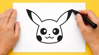 HOW TO DRAW PIKACHU (Pok&eacute;mon)
