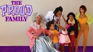 Beyonce and Jay-Z dressed up as The Proud Family for Halloween!