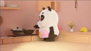 [BAMBOO PANDA]-- JYM AND COOKING MEMORIES // FUNNY SHORT ANIMATION CARTOON // @熊猫