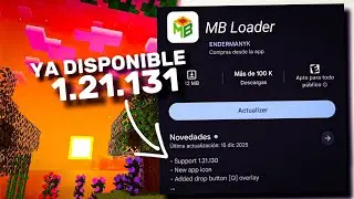MB LOADER para MCPE 1.21.131!! UPDATE - SHADERS PARA MINECRAFT BEDROCK 1.21