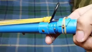 The Simple speargun trigger from spring and PBC pipe