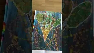 Paintings made by children with disabilities 🎨🧑🏻&zwj;🎨👩🏻&zwj;🎨🖼️