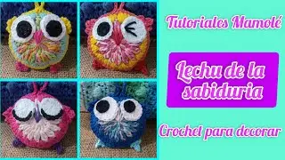 Lechuza colgante a crochet paso a paso: super facil y con muchas expresiones!