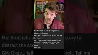 D&D World Heritage Post - Krod Tells A Story