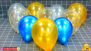 Luxury Balloon ASMR: Gold & Blue Edition!!!Part-69