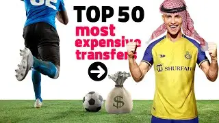 Top 50 most expensive transfers in Football clubs All Time