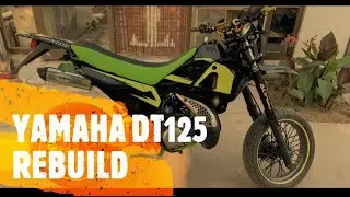 Yamaha DT125 Rebuild Supermoto