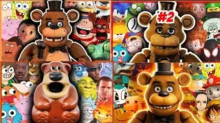 FNAF SONG (Movies, Games and Series COVER) PART 1 & 2 & 3 & 4 Ft. TRALALERO ANIMATRONIC (@Ozyrys)