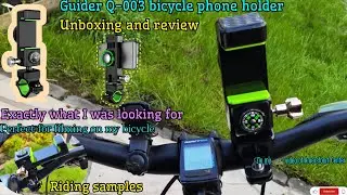 Guider Q-003 Bicycle Phone Holder (AliExpress). Just what I was looking for 🚴&zwj;♂️😍. Ideal for filming