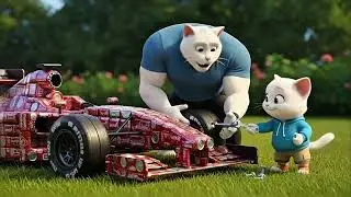 Kitten Gets Cardboard Harvester Teased&hellip; You Must See the Ending | AI Cat Story