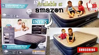Unboxing & Riview DURA-BEAM PLUS Deluxe Pillow Rest Raised Airbed / meralynparis vlogs