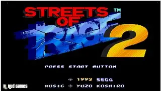 Streets of Rage 2 (GENESIS/MEGADRIVE) Playthrough - Syndicate Stronghold