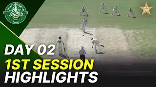1st Session Highlights | Islamabad Region vs Multan Region | Day 2 | QeAT 2025-26 | PCB | M2P1S