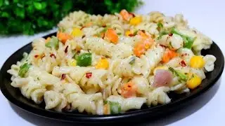 Easy White Sauce Pasta at Home | Marathi Recipe | Creamy & Tasty