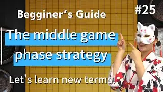 How to Play Go | Basic Strategy Part 6 | The middle game phase strategy