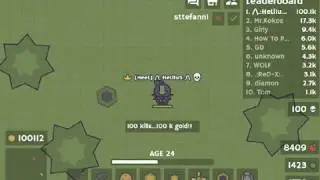 MooMoo.io - HeLlYuS - 100 kills & 100k gold