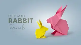 Origami Rabbit. How to Make a paper Rabbit. ORIGAMI ANIMAL