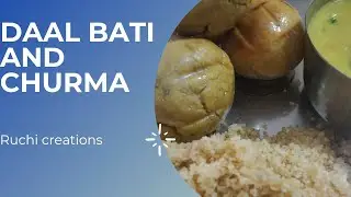 Dal Bati Churma Recipe-Rajsthan Special Dal Bati Churma In Hindi- दाल बाटी चूरमा विधि- Dal Bati
