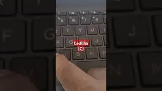 Como digitar o Cedilha (ç) no teclado padrão americano.