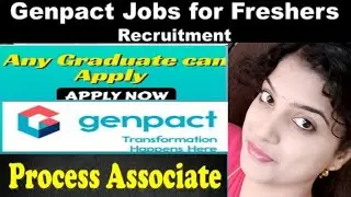 Jobs in genpect campany hyderabad //freshers and experience can apply //any Graduates