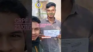 SSC GD joining Letter✉️ 2024 crpf#bsf #AR# Success🏆💪 Short video