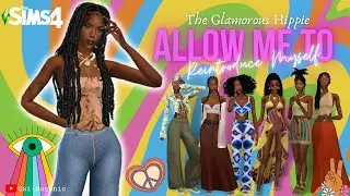 The Sims 4 - CAS Speed Build - Glamorous Hippie (with memes)