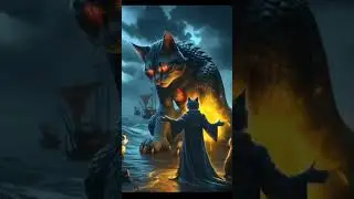 Monster Cat Terrorizes the City 🙀 🤯  #animatedanimals #animated #animatedseries #amazingcartoonvideo