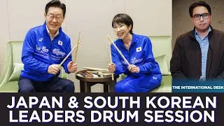 Japanese And South Korean Leader Sit Down For A Surprise Jam Session To K-pop Hits