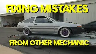 Inheriting a Botched Engine Swap Nightmare - New AE86 Project Car! Ep 1