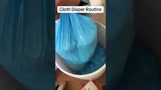 Cloth Diaper Wash Routine🥰🧺🤱🏽 #likeandsubscribe #trending