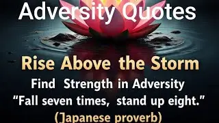 Adversity Quotations To Inspire You Top Ten | Thoughts For Adversity To Triumph.Literature Academia 